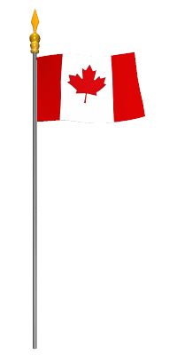 Canadian Flag animation copyright by YRAM